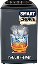 Voltas Beko, A Tata Product 10 Kg 5 Star Fully-Automatic Top Loading Washing Machine (WTL1006UEAH/OBS3060, Dark Grey, Inbuilt Heater)