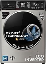 LG 8 Kg 5 Star Smart Inverter Technology Fully Automatic Top Load Washing Machine (T80VBMB4Z, Turbodrum, Auto Prewash, Stainless Steel drum, LED Display, Smart Diagnosis, Middle Black)